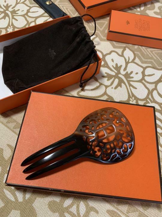 Hermes Hair Accessories Ornamental Hairpin Hair Clip Buffalo Horn