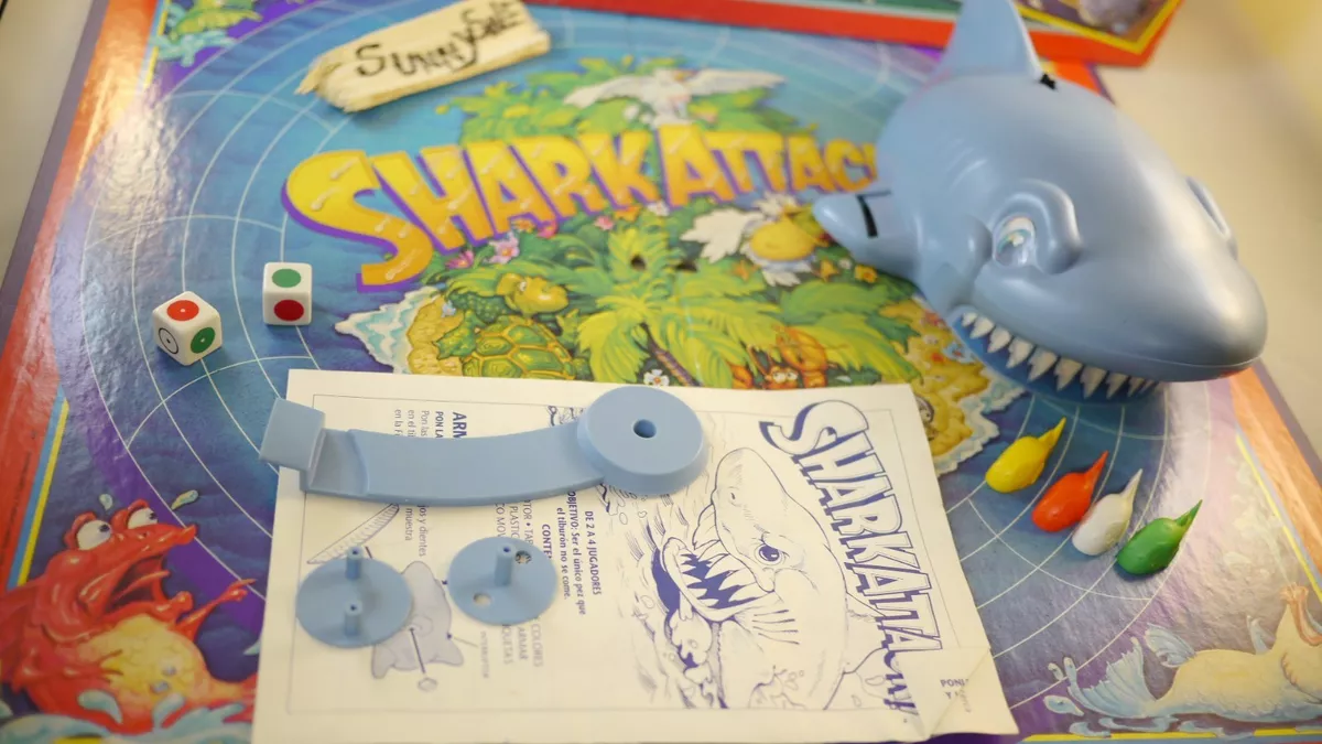 Shark Attack board Game : r/nostalgia