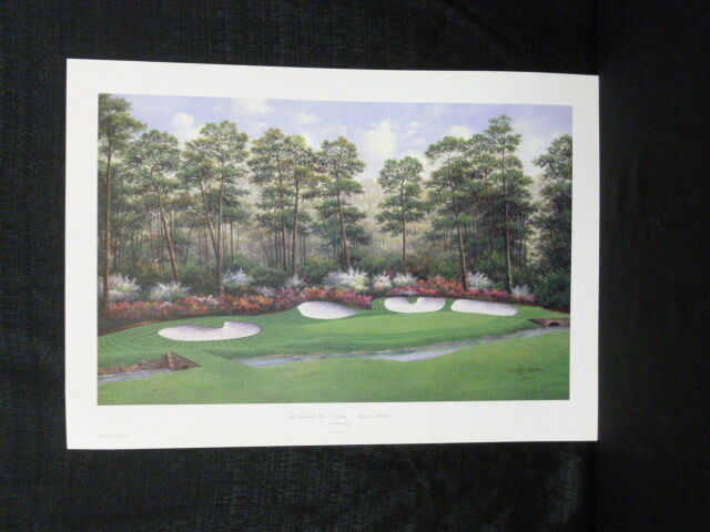 Charles Beck Factory outlet Signed Azalea 13th Hole Max 53% OFF Masters Li E L Augusta Golf