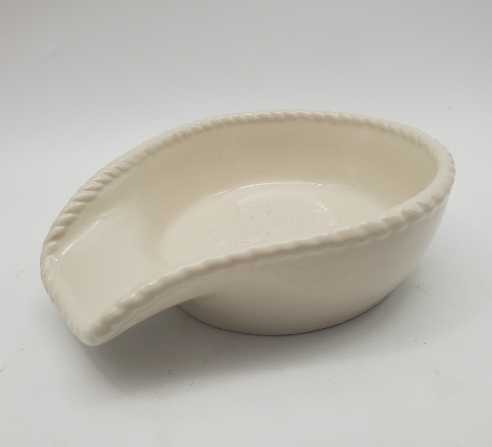 Home & Garden Party Stoneware Handmade Veranda Spoon Rest Rare