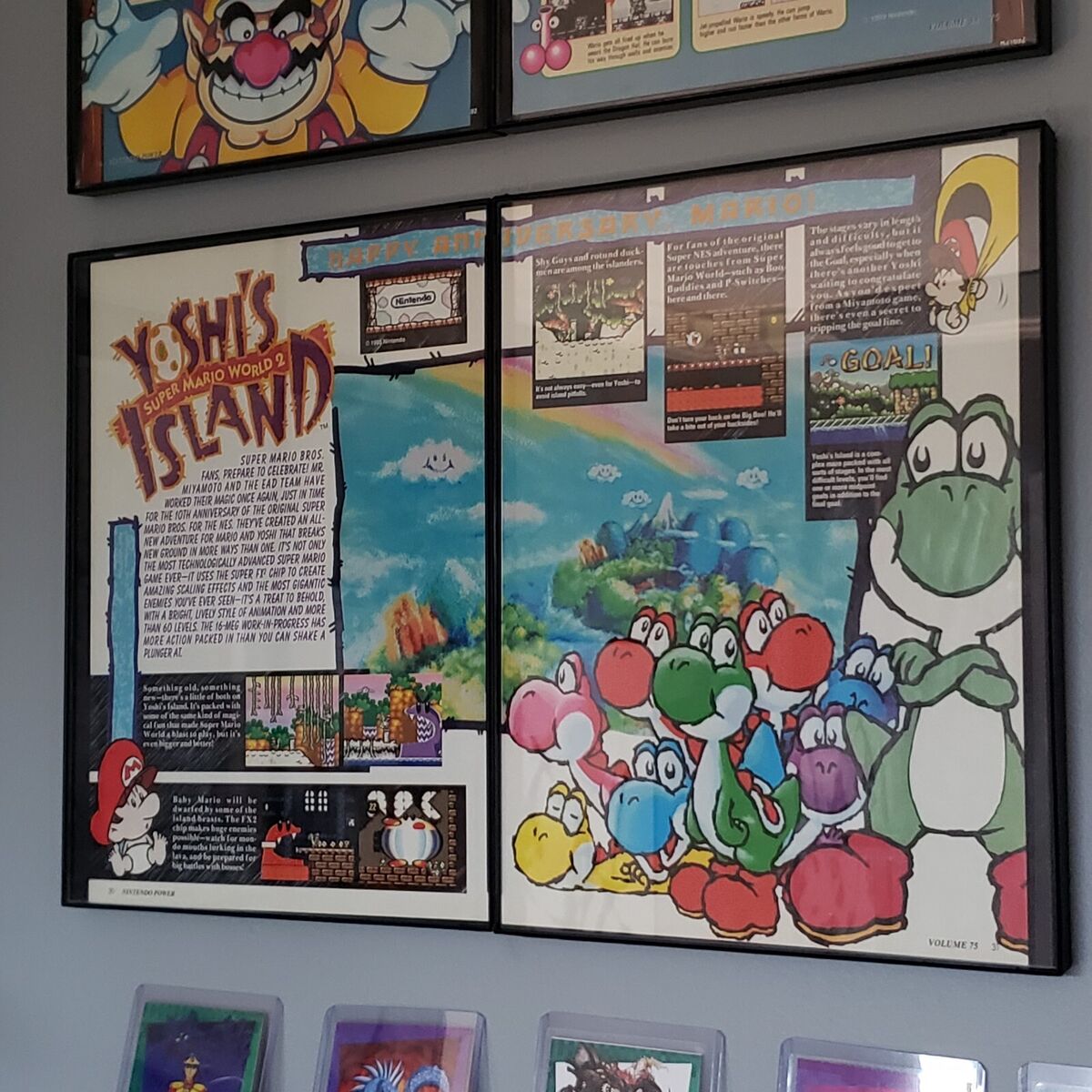 Super Mario World 2: Yoshi's Island é a arte nos games