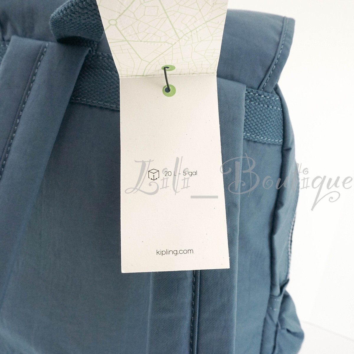 Kipling Ezra Travel Bag School Backpack Polyamide BP4387 Delicate Blue NWT $119 KPKI46084SA_1.jpg?v=1750316316 main image 4