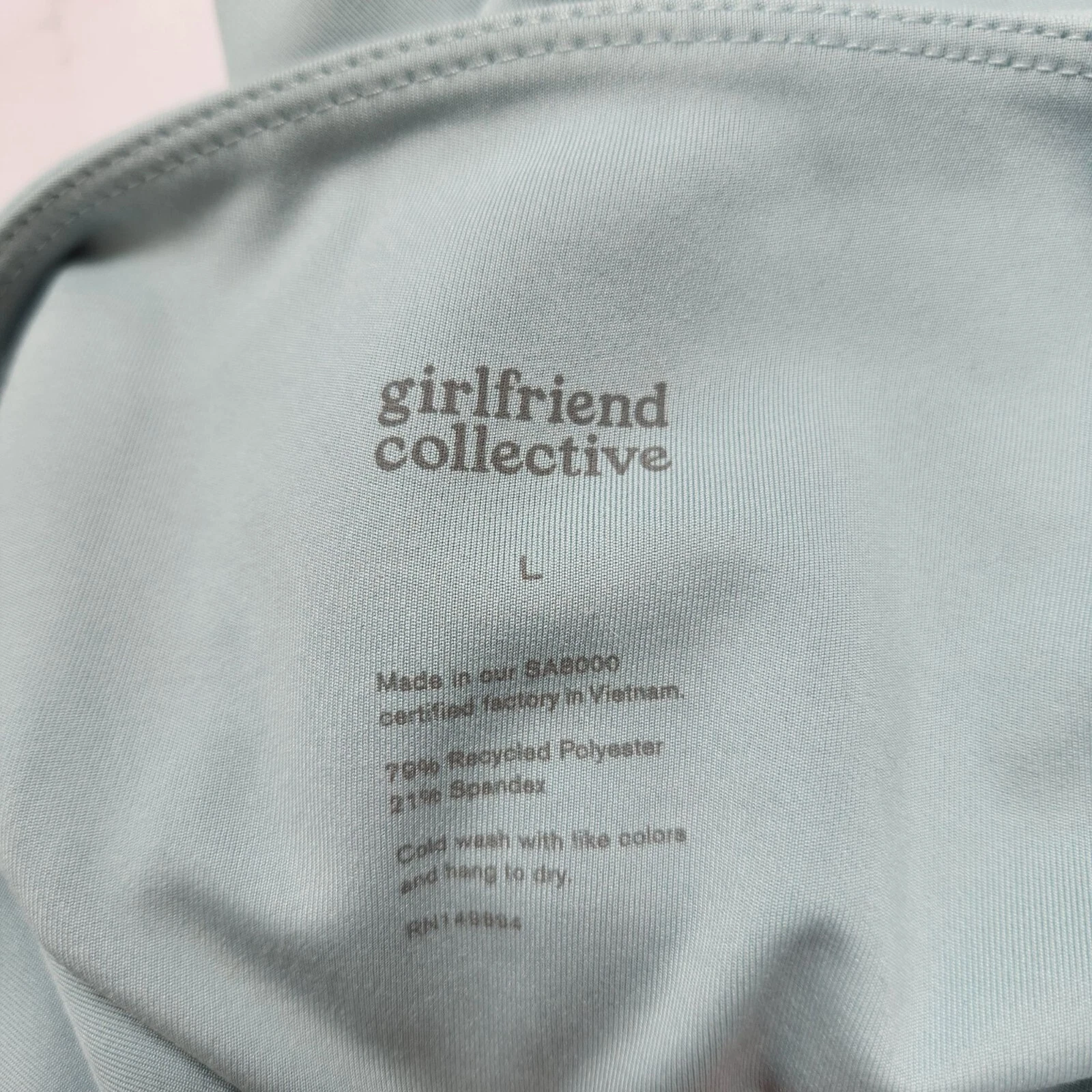 girlfriend-collective glass high-rise compression running shorts