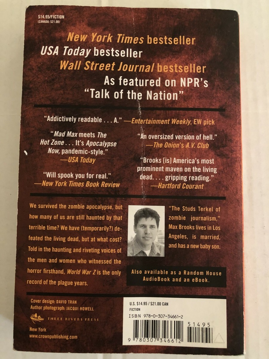 World War Z : An Oral History of the Zombie War by Max