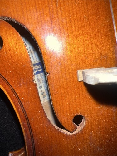 Roth Adjusted (1969) Antonius Stradivarius 1713, 3/4 Violin, Scherl & Roth Case - Picture 23 of 24