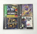 Spyro the Dragon Test Drive 5 4 PS1 Game Lot Sony PlayStation 1990s Retro