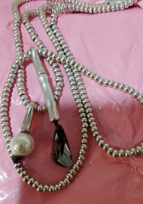 UNO DE 50 ° COLLAR   T.U. PERLA Y SWAROVSKI - NUEVO. 