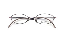 CALVIN KLEIN 411 512 OVAL WOMEN AUTHENTIC FULL RIM EYEGLASSES FRAMES 48-16-135