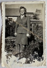 orig. Foto WW2 WK2 WH Arbeitsdienst Frau um 1940