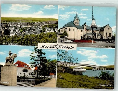 39934652 - 5413 Bendorf Ev. und Kath. Kirche Kriegerdenkmal im Stadtpark
