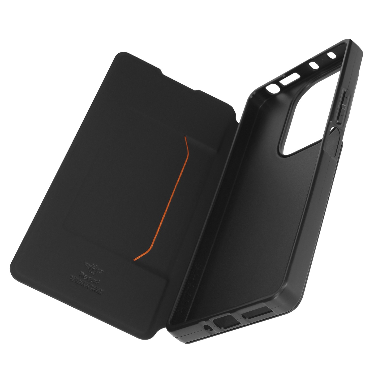 Housse Xiaomi Redmi Note 13 Pro 4G Xfm avec porte-carte fine noir