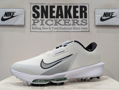 Nike Air Zoom Infinity Tour BOA 2 Golf - Sz 9 Wide - FN6730 100 - White / Green
