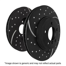 EBC Disc Brake Rotor Set - 3GD Series Sport Slotted Rotor Set