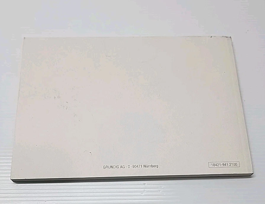 ORIGINAL GRUNDIG LAMBORGHINI L 147 MANUAL DE AUDIO PARA COCHE Foto 4 de 4