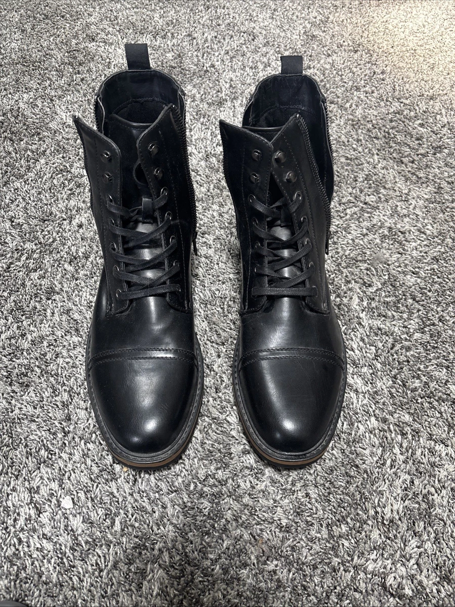 Kenneth Cole Unlisted Leather Upper Solid Boots for Men for  display picture 3