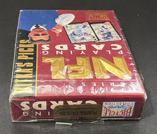 Tarjetas de juego de colección serie NFL de 1995 Ditka’s Picks selladas de fábrica bicicleta deportes - Imagen 3 de 4