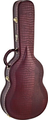 Ortega Guitars OCCPRO-T Classical Thinline Deluxe Case Bronze Arch Top