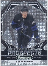 2023/24 PARKHURST..BOBBY McMANN..PROMINENT PROSPECTS..CARD # PP-BM..MAPLE LEAFS