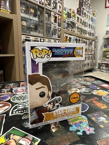 Funko Pop! Marvel Star-Lord 198 Chase Vinyl Figure