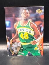 1995-96 Upper Deck Electric Court Shawn Kemp #153 The Rookie Years Supersonics