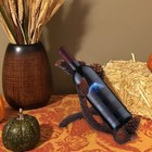 1pc Harzweinregal Einerflasche Tabletop Halter kreative Einrichtung Artikel