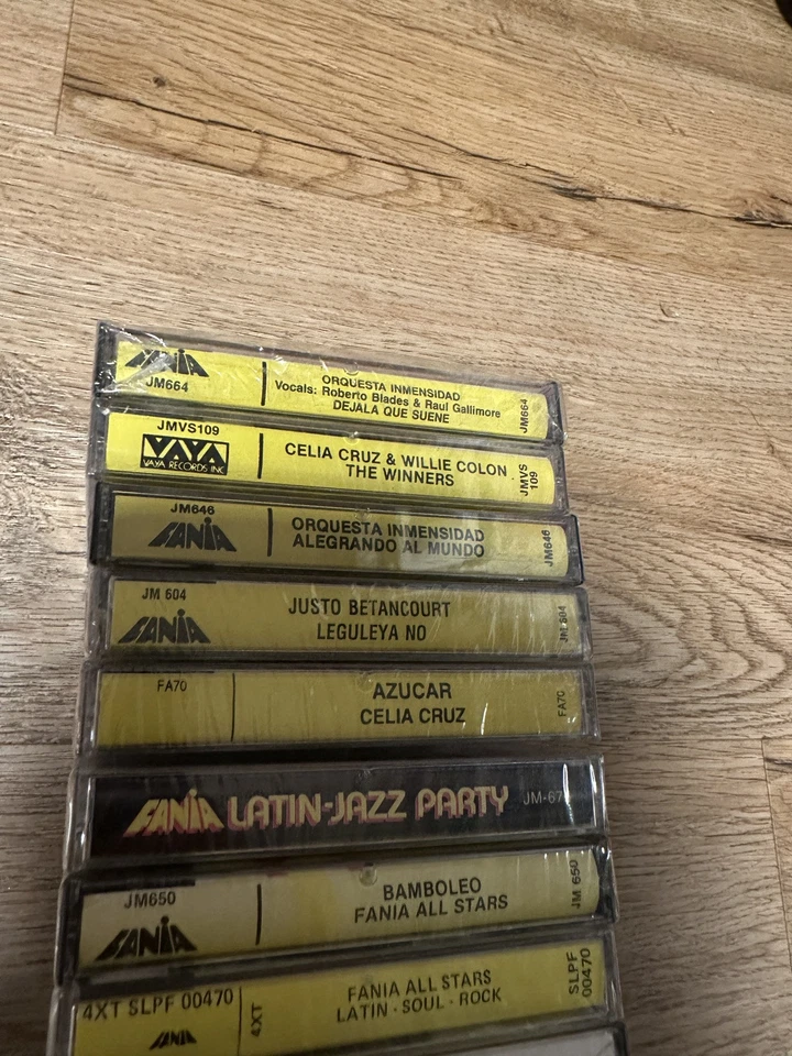 Lot Of (13) Brand New Fania Cassettes ( Salsa, Latino Music) - Image 3 of 3
