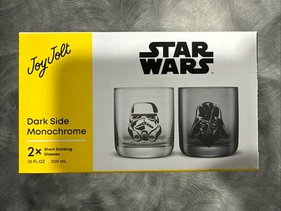 Joy Jolt Star Wars Dark Side Monochrome Glass Set