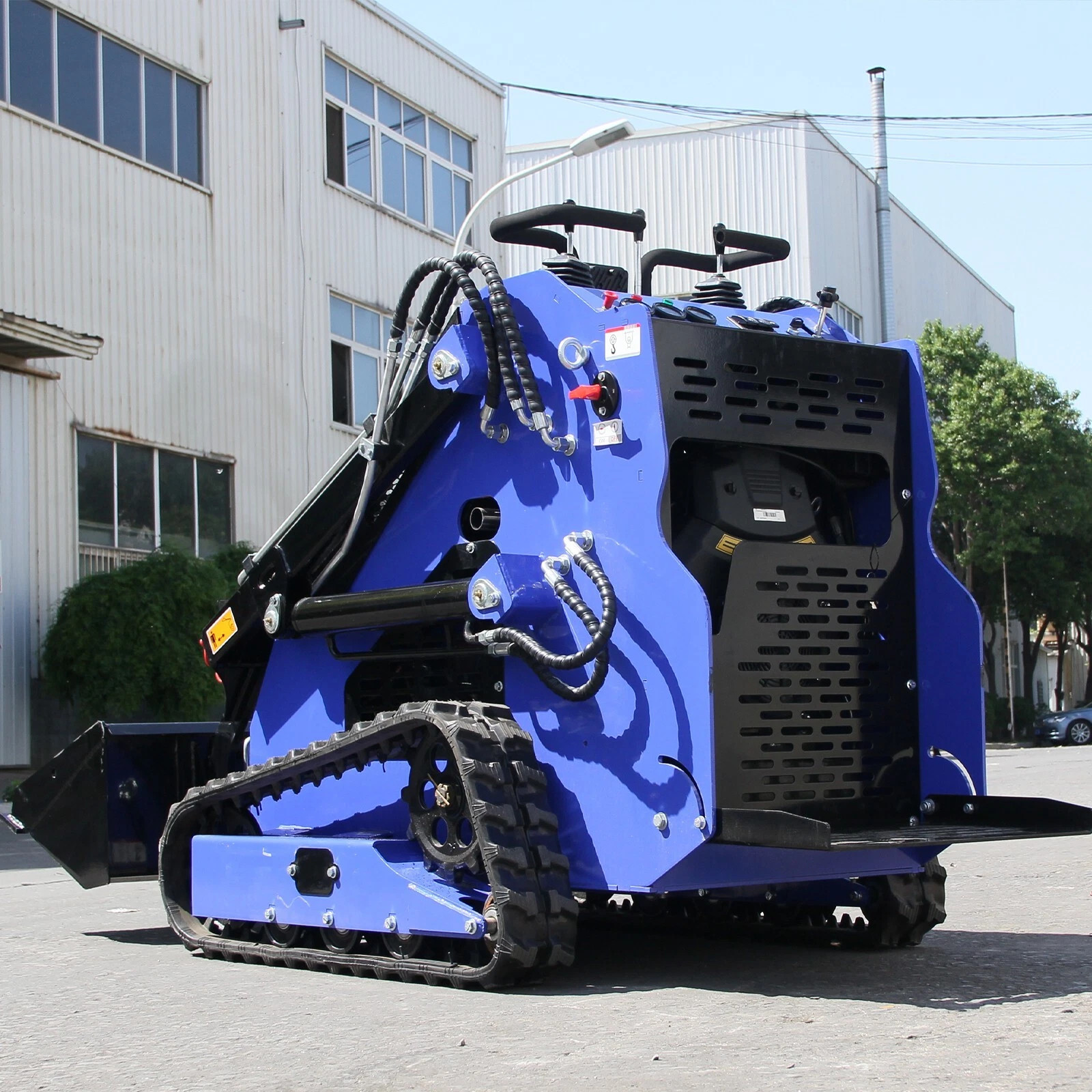 Upgraded 2025 Brand New 23HP Mini Skid Steer Track Loader Twin Cylinder USA Spot