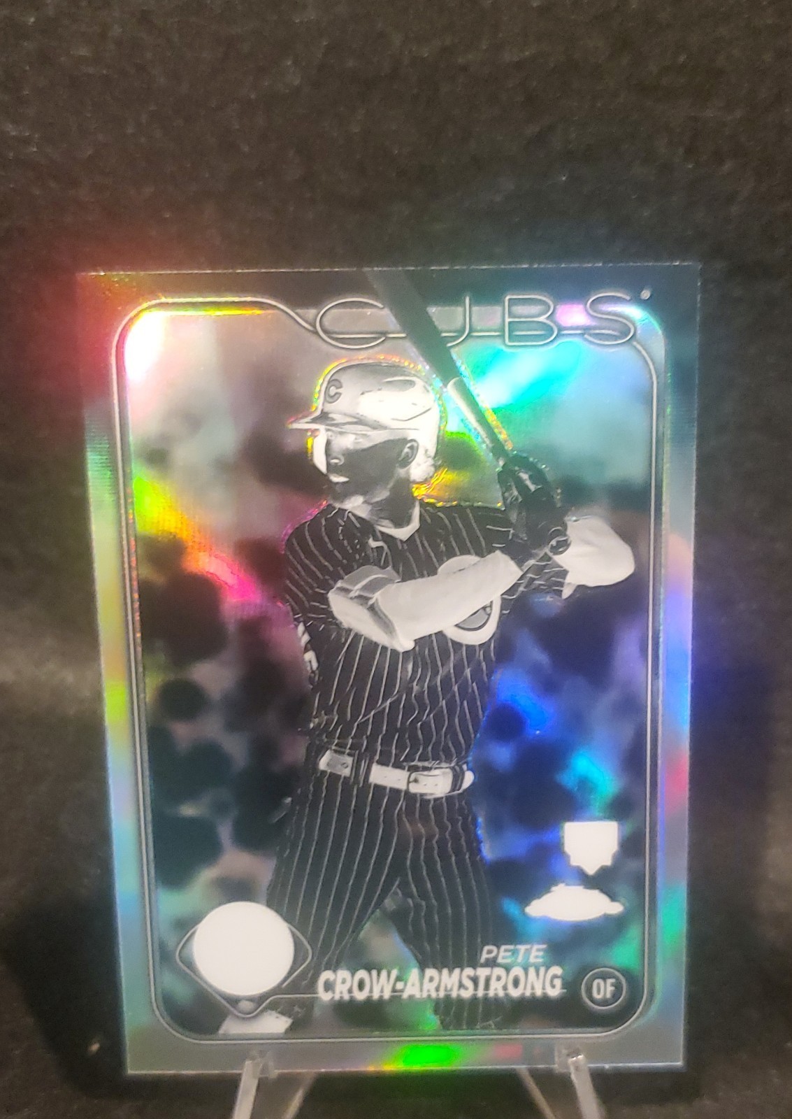 2024 Topps Chrome - Pete Crow-Armstrong #16 Negative Refractor (RC)