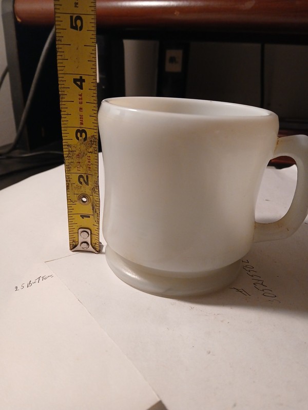 Light Green Footed Shaving Mug