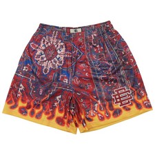 Eric Emanuel EE Basic Mesh Shorts Blue Polka Dot Flame — listing 3