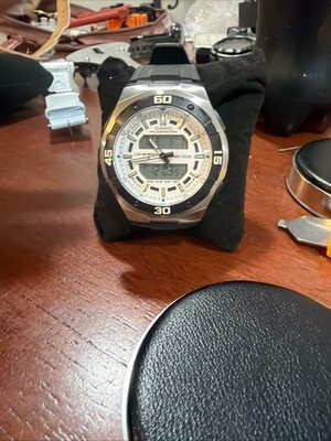 Casio Analog Digital Youth Series Illuminator AQ-164WD-7AV Men's