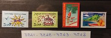lot  timbres   français neuf** année 1999 n°  3241 3242  3243  3244