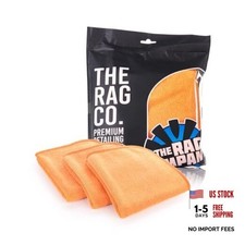 - Premium FTW Microfiber Cleaning Towels for Glass, Windows, Mirrors, Orange