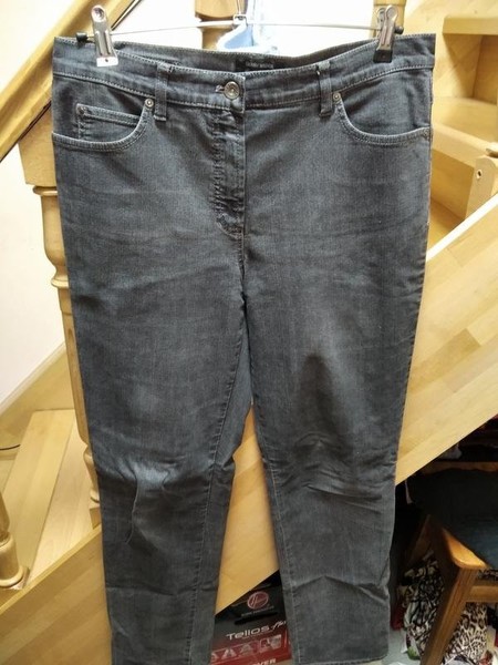 Women Gerry Weber Trousers Grey 42 / XL / 50 #83IM