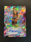 2026 Topps Chrome Sapphire WWE Fallon Henley Future Stars Auto 5/5 Red CF18