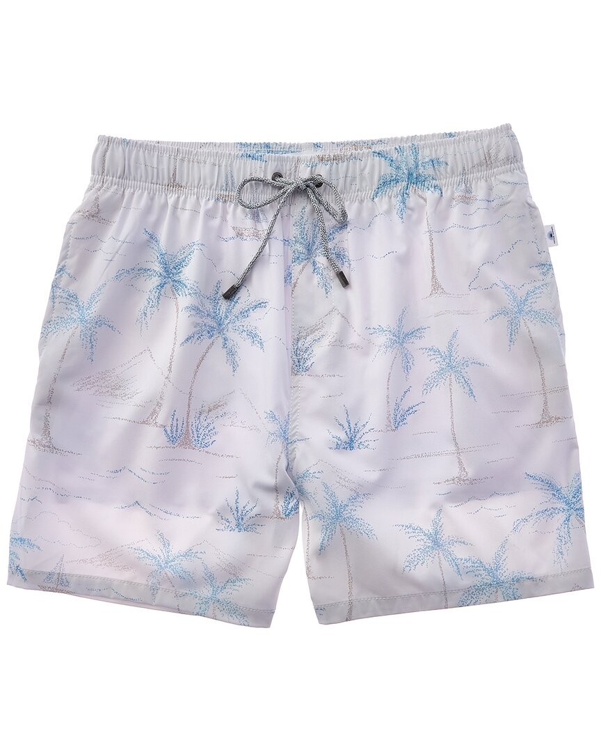 Винтажный летний 4-полосный стрейч-купальник для волейбола Мужской