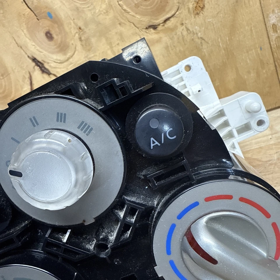 2009 - 2014 Nissan Cube Manual AC Heater Temperature Control Switch Unit Panel Foto 3 de 4