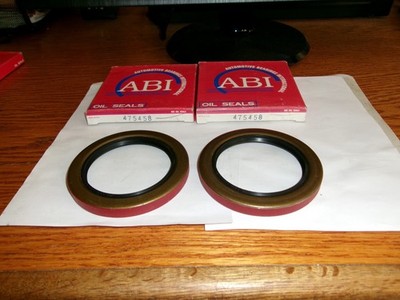 2 (TWO) ABI 475458 OIL SEALS = $15.98 = $7.99 EACH = FREE SHIP (NATIONAL 475458)