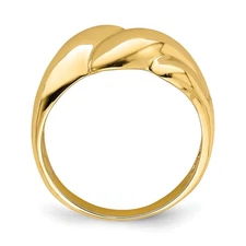 14k Polished Fashion Dome Ring R713