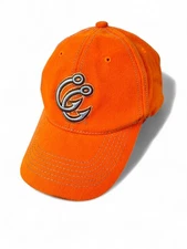 Corpus Christi Hooks Whataburger Baseball Hat Orange Adjustable Cotton MiLB