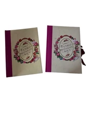 2 Beautiful Vintage Victorian Style Albums