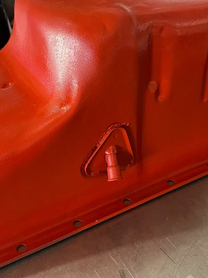 Chevrolet Chevelle 1970 bloque grande cárter de aceite. Pieza original GM Foto 4 de 4