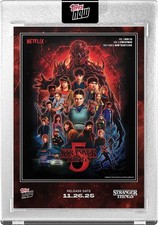2025 Stranger Things Topps NOW  Card STRA - S...