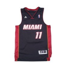 Adidas Small +2 Length Miami Heat Birdman Chris Andersen #11 NBA Jersey - RARE 