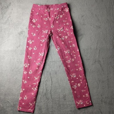 Kids Basics Leggins Mädchen Gr. 134/140 Rosa Gefüttert NKD
