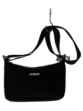 GUCCI Shoulder Bag GG Canvas Canvas BLK