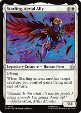 Starling, Aerial Ally #18 Near Mint SPM Marvel's Spider-Man Magic MTG