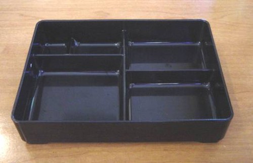 New BENTO BOX & Purple FUROSHIKI gift set Wood chopsticks boxes plate sections - Picture 6 of 12