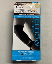 Copper Fit Freedom Copper Infused Compression Elbow Sleeve Unisex (Medium)